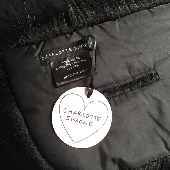 Charlotte Simone Fax Fur Stole Scarf (F2) - Picture 4 of 6